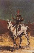 Don Quixote and Sancho Pansa Honore  Daumier